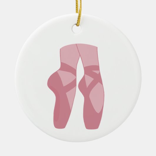 Pointe shoe ornament (Voorkant)