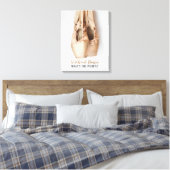 Pointe Shoes Canvas Afdruk (Insitu (Slaapkamer))