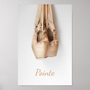 Pointe Shoes Poster