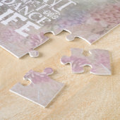 Pointe Your Toes Dance Life Ballerina Floral Legpuzzel (Zijkant)