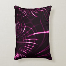 Pointed curves in pink color and dark background