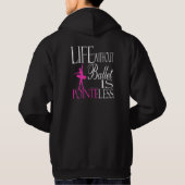 Pointeless Dark Hookie (aanpasbaar) Hoodie (Achterkant)