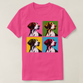 Pointer Art Hondenliefhebbers T-shirt (Design voorkant)
