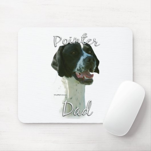 Pointer (blk) Papa 2 Muismat (Met muis)