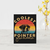 Pointer Coolste Oma Cadeaus Voor Vrouwen Pointer D Kaart (Gele Bloem)