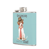 Pointer Dad Hip Flask Heupfles (Links)