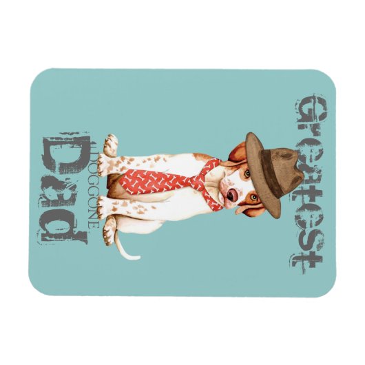 Pointer Dad Magnet Magneet (Horizontaal)