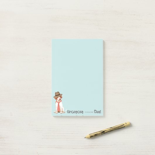 Pointer Dad Post-it Notes (Op bureau)