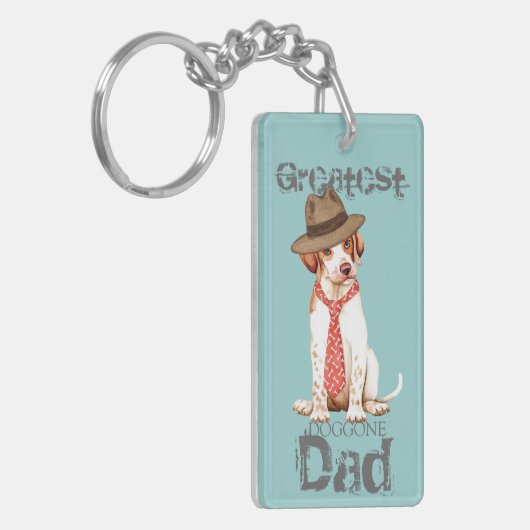 Pointer Dad Sleutelhanger (Voorkant Links)