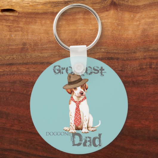 Pointer Dad Sleutelhanger (Voorkant)