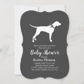 Pointer Dog Baby shower Neutraal Kaart (Voorkant)