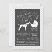 Pointer Dog Baby shower Neutraal Kaart (Voorkant)