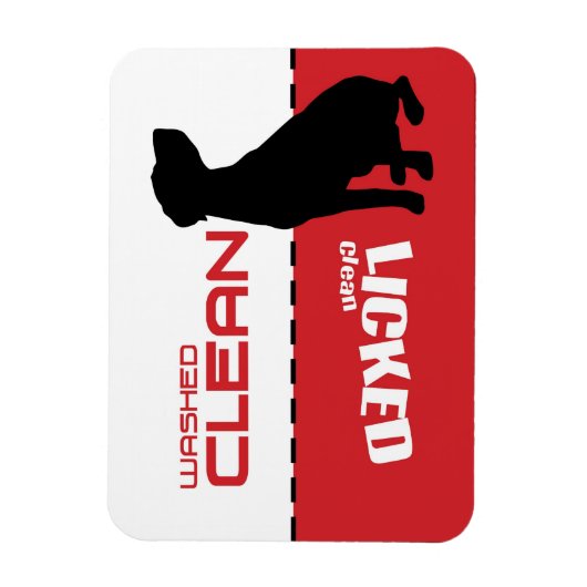 Pointer Dog, Dishwasmachine Magnet - Geëfvrij Scho Magneet (Verticaal)