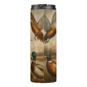 Pointer Dog in de jachtscène Thermosbeker (Achterkant)