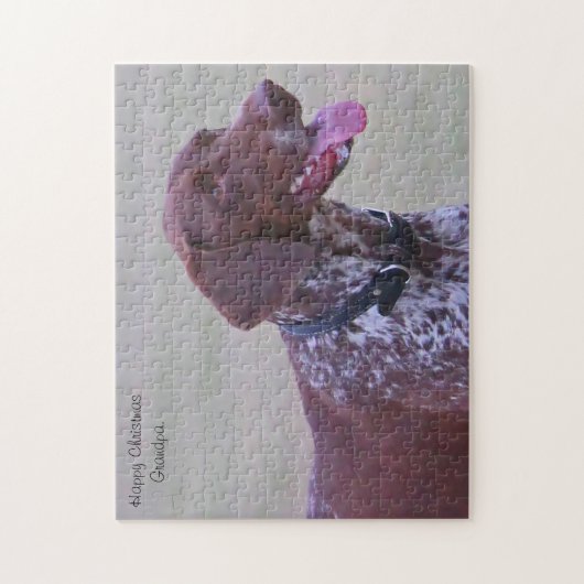 Pointer Dog. Legpuzzel (Verticaal)