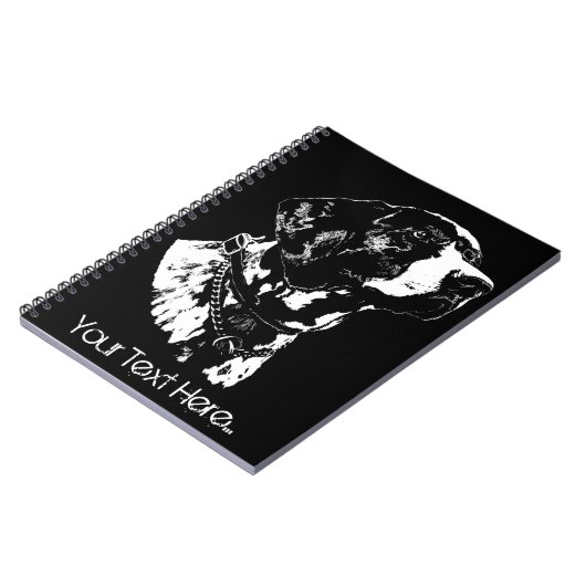 Pointer Dog Notitieboek Hondenliefhebber Schets Op (Linkerzijde)