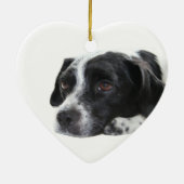 Pointer Dog Ornament (Achterkant)
