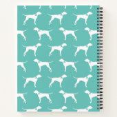 Pointer Dog Puppy English Setter Notitieboek (Achterkant)