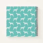 Pointer Dog Puppy English Setter Notitieboek (Achterkant)