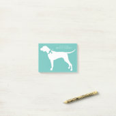 Pointer Dog Puppy English Setter Post-it® Notes (Op bureau)