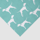 Pointer Dog Puppy English Setter Tissuepapier (Detail)