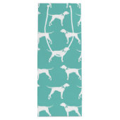 Pointer Dog Puppy English Setter Wijn Cadeautas (Achterkant)