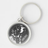 Pointer Dog Sleutelhanger - Persoonlijke puntencad (Voorkant)