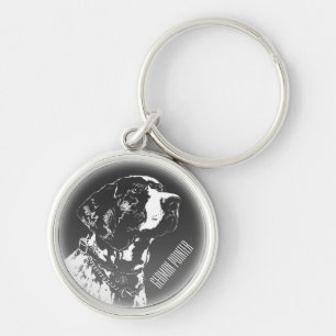 Pointer Dog Sleutelhanger - Persoonlijke puntencad