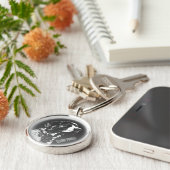 Pointer Dog Sleutelhanger - Persoonlijke puntencad (Zijkant)