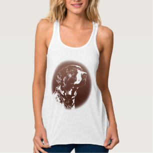 Pointer Dog Tanktop Shirt Hondenliefhebber Shirt