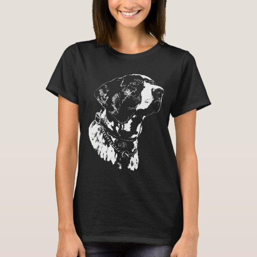 Pointer Dog Women's Shirt German Pointer Dog Shirt (Voorkant)