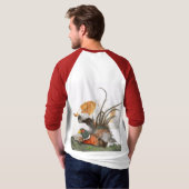 Pointer en fazant t-shirt (Achterkant volledig)