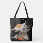 Pointer en fazant tote bag (Voorkant)