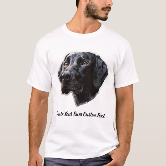Pointer Hond Maak Uw Eigen Aangepaste Tekst T-shirt (Voorkant)