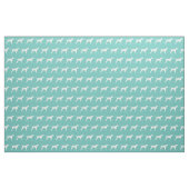 Pointer Hond Silhouet Huisdier Teal Stof (Fat Quarter)