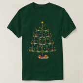 Pointer Hondenliefhebber Xmas Lights Pointer Dog C T-shirt (Design voorkant)