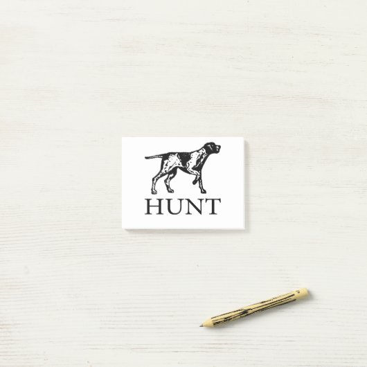 Pointer Hunt Post-it® Notes (Op bureau)