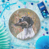 Pointer, Hunting Woodcock Papieren Bordje (Feest)