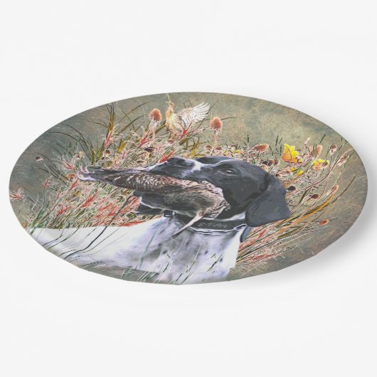 Pointer, Hunting Woodcock Papieren Bordje (Gekanteld)