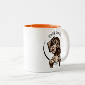 Pointer IAAM Tweekleurige Koffiemok (Voorkant rechts)