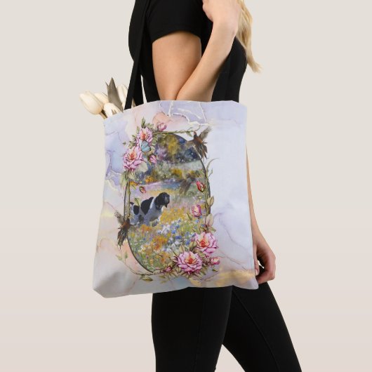 Pointer, jagen tote bag (Dichtbij)