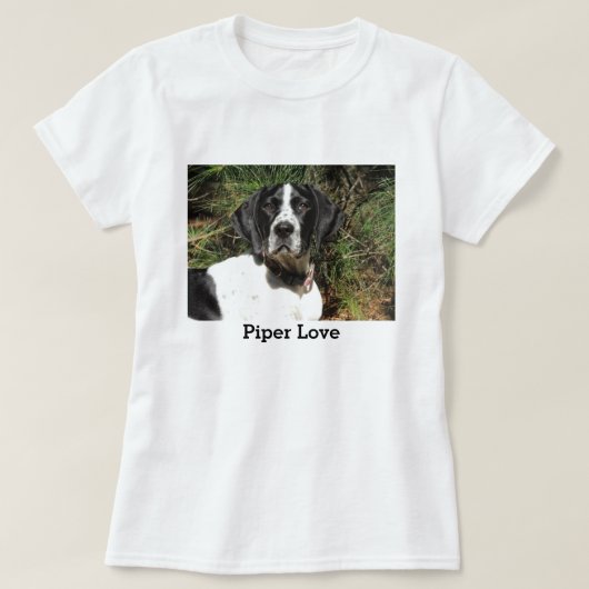 Pointer Love T-shirt (Design voorkant)