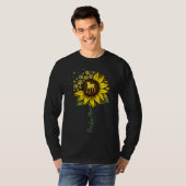 Pointer Ma Sunflower German Shorthaired Pointer G T-shirt (Voorkant volledig)