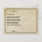  Pointer Moving Announcement Briefkaart (Achterkant)