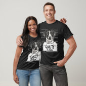 Pointer Mugshot Schuldige Hond T-shirt (Unisex)