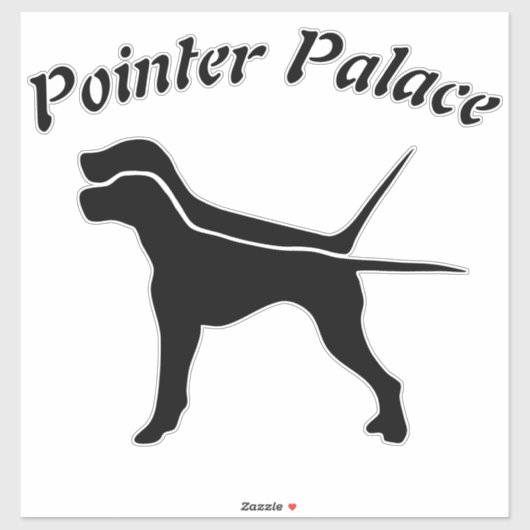 Pointer Palace Sticker (Vel)