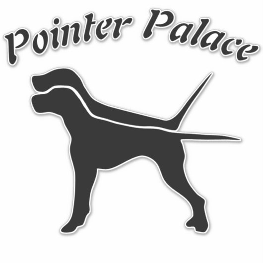 Pointer Palace Sticker (Voorkant)