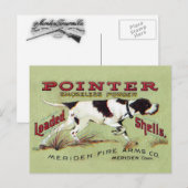 Pointer Post Card Briefkaart (Voorkant / Achterkant)