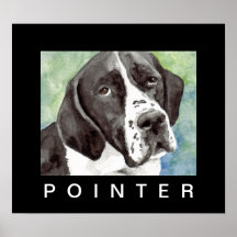 Pointer Poster Kunst