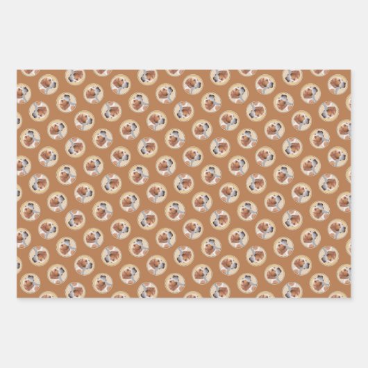 Pointer Schilderij Engels Schattigee originele Pet Inpakpapier Vel (Voorkant 3)